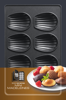 Snack Collection Platten für Mini-Madeleines XA801512