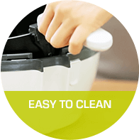 FACILE À NETTOYER : Éléments de cuisson amovibles et compatibles lave-vaisselle