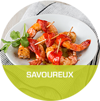 SAVOUREUX : Une cuisine nutritive et délicieuse